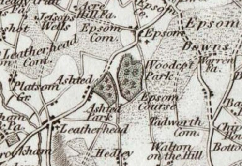 Photo of ames Robins' map